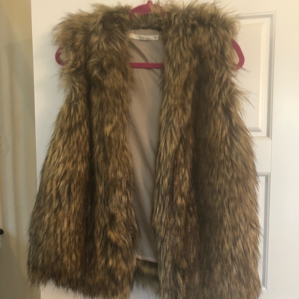 Never Worn Fur Vest